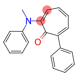 2-[Methyl(phenyl)amino]-7-phenyl-2,4,6-cycloheptatrien-1-one