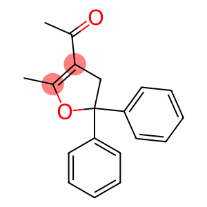 2-Methyl-3-acetyl-5,5-diphenyl-4,5-dihydrofuran