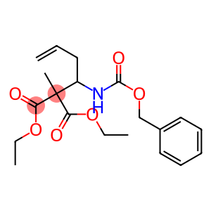 2-Methyl-2-[1-[(benzyloxycarbonyl)amino]-3-butenyl]malonic acid diethyl ester