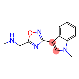 3-[5-Methylaminomethyl-1,2,4-oxadiazol-3-yl]-1-methyl-1H-indole