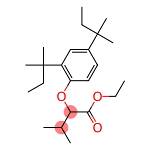 3-Methyl-2-(2,4-di-tert-pentylphenoxy)butyric acid ethyl ester