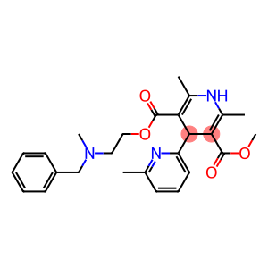 4-(6-Methylpyridin-2-yl)-1,4-dihydro-2,6-dimethylpyridine-3,5-dicarboxylic acid 3-methyl 5-[2-(N-methyl-N-benzylamino)ethyl] ester