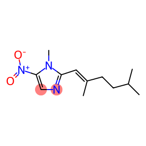 1-Methyl-2-[2,5-dimethyl-1-hexenyl]-5-nitro-1H-imidazole