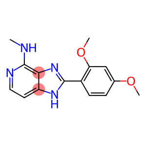 4-Methylamino-2-(2,4-dimethoxyphenyl)-1H-imidazo[4,5-c]pyridine