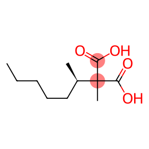 (+)-2-Methyl-2-[(R)-1-methylhexyl]malonic acid