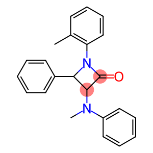 1-(2-Methylphenyl)-3-(methylphenylamino)-4-phenylazetidin-2-one