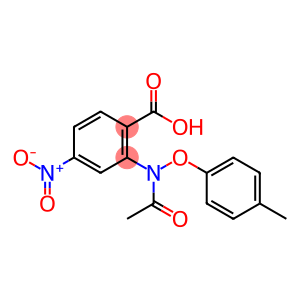 2-[[(4-Methylphenyl)oxy]acetylamino]-4-nitrobenzoic acid