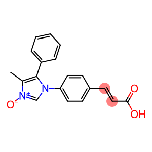 3-[4-[(4-Methyl-5-phenyl-1H-imidazole 3-oxide)-1-yl]phenyl]acrylic acid