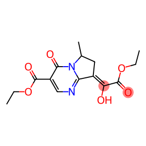 2-[(6-Methyl-4-oxo-3-ethoxycarbonyl-4,6,7,8-tetrahydropyrrolo[1,2-a]pyrimidin)-8-ylidene]-2-hydroxyacetic acid ethyl ester