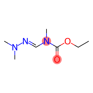 Methyl[(dimethylamino)iminomethyl]carbamic acid ethyl ester