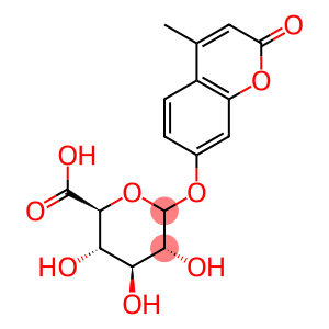 4-Methyl-2-oxo-2H-1-benzopyran-7-yl glucuronide