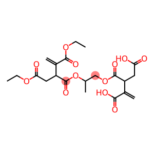 3,3'-[1-Methylethylenebis(oxycarbonyl)]bis(1-butene-2,4-dicarboxylic acid diethyl) ester