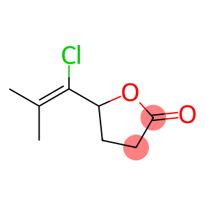 5-(2-Methyl-1-chloro 1-propenyl)dihydrofuran-2(3H)-one