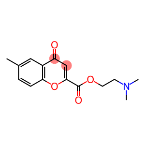 6-Methyl-4-oxo-4H-1-benzopyran-2-carboxylic acid [2-(dimethylamino)ethyl] ester