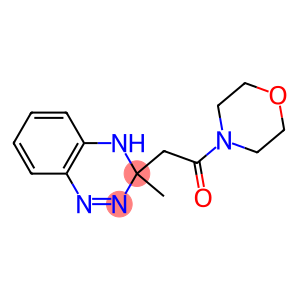 3-Methyl-3-[(morpholinocarbonyl)methyl]-3,4-dihydro-1,2,4-benzotriazine