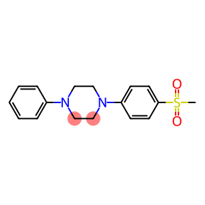 1-[4-(Methylsulfonyl)phenyl]-4-phenylpiperazine