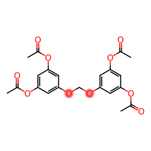 5,5'-Methylenebisoxybis(1,3-benzenediol diacetate)