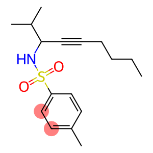 4-Methyl-N-(1-isopropyl-2-heptynyl)benzenesulfonamide