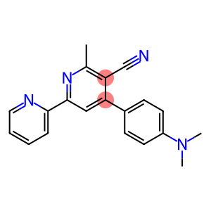 2-Methyl-4-(4-dimethylaminophenyl)-6-(2-pyridyl)pyridine-3-carbonitrile