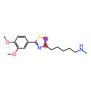 3-[5-(Methylamino)pentyl]-5-(3,4-dimethoxyphenyl)-1,2,4-thiadiazole