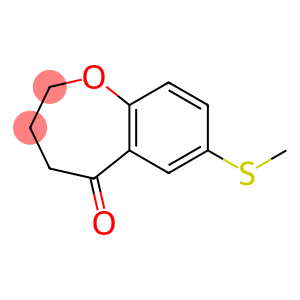 7-(Methylthio)-3,4-dihydro-1-benzoxepin-5(2H)-one