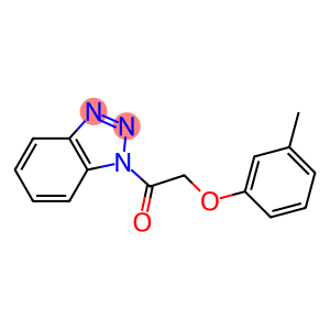 1-(3-Methylphenoxyacetyl)-1H-benzotriazole