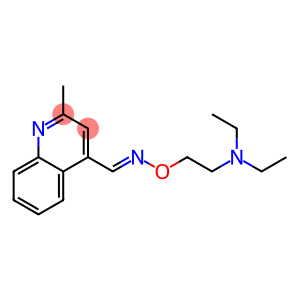 2-Methyl-4-[[2-(diethylamino)ethoxy]iminomethyl]quinoline