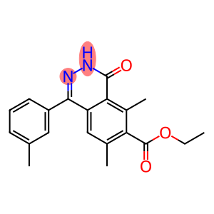 1-(3-Methylphenyl)-3,4-dihydro-4-oxo-5,7-dimethylphthalazine-6-carboxylic acid ethyl ester