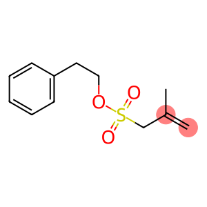 2-Methyl-2-propene-1-sulfonic acid (2-phenylethyl) ester