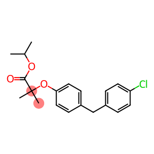 2-Methyl-2-[4-(4-chlorobenzyl)phenoxy]propionic acid isopropyl ester