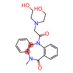 10-Methyl-5-[[N,N-bis(2-hydroxyethyl)amino]acetyl]-5,10-dihydro-11H-dibenzo[b,e][1,4]diazepin-11-one