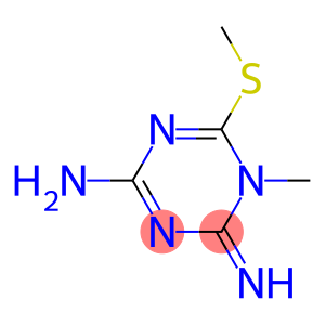 1-Methyl-2-imino-4-amino-6-(methylthio)-1,2-dihydro-1,3,5-triazine