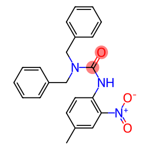 1-(4-Methyl-2-nitrophenyl)-3,3-dibenzylurea