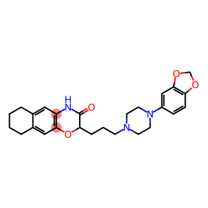 2-[3-[4-[3,4-(Methylenedioxy)phenyl]piperazin-1-yl]propyl]-6,7,8,9-tetrahydro-2H-naphth[2,3-b][1,4]oxazin-3(4H)-one