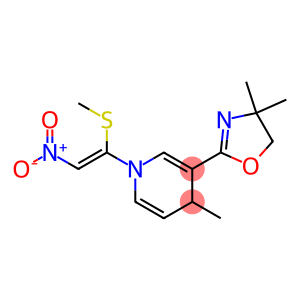 1-(1-Methylthio-2-nitroethenyl)-3-(4,4-dimethyl-2-oxazolin-2-yl)-4-methyl-1,4-dihydropyridine