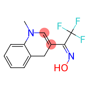 1-Methyl-3-[(E)-1-(hydroxyimino)-2,2,2-trifluoroethyl]-1,4-dihydroquinoline
