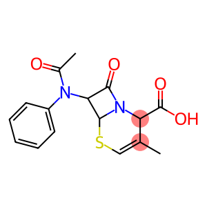 3-Methyl-8-oxo-7-phenylacetylamino-5-thia-1-azabicyclo[4.2.0]oct-3-ene-2-carboxylic acid