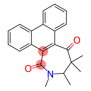 2-Methyl-2,3-dihydro-3-methyl-4-methyl-4-methyl-1H-phenanthro[9,10-c]azepine-1,5(4H)-dione