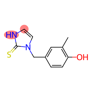 1-(3-Methyl-4-hydroxybenzyl)-1H-imidazole-2(3H)-thione