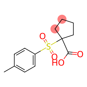 1-(4-Methylphenylsulfonyl)cyclopentane-1-carboxylic acid