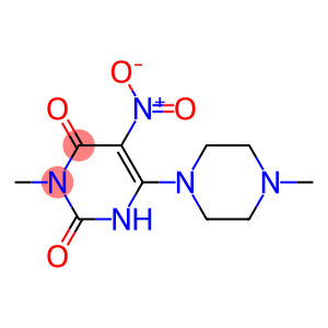 3-Methyl-5-nitro-6-(4-methylpiperazin-1-yl)pyrimidine-2,4(1H,3H)-dione