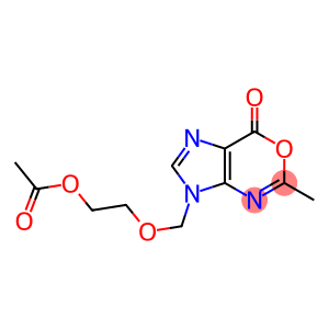 5-Methyl-3-(2-acetyloxyethoxymethyl)imidazo[4,5-d][1,3]oxazin-7(3H)-one