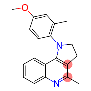 1-(2-Methyl-4-methoxyphenyl)-4-methyl-2,3-dihydro-1H-pyrrolo[3,2-c]quinoline