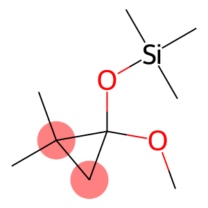 1-Methyloxy-1-(trimethylsilyloxy)-3-methyl-3-methylcyclopropane