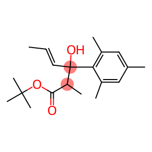 2-Methyl-3-hydroxy-3-(2,4,6-trimethylphenyl)-4-hexenoic acid tert-butyl ester