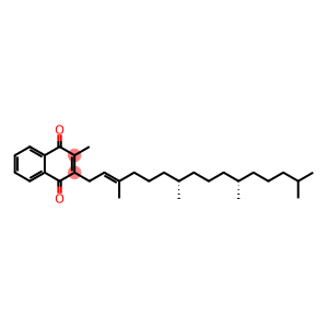 2-Methyl-3-[(2E,7S,11S)-3,7,11,15-tetramethyl-2-hexadecenyl]-1,4-naphthalenedione