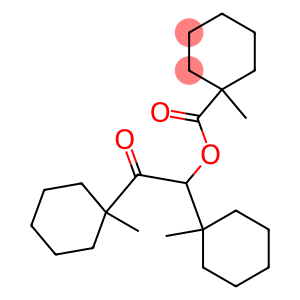 1-Methylcyclohexanecarboxylic acid 1,2-bis(1-methylcyclohexyl)-2-oxoethyl ester