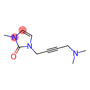 3-Methyl-1-[4-dimethylamino-2-butynyl]-1H-imidazol-2(3H)-one