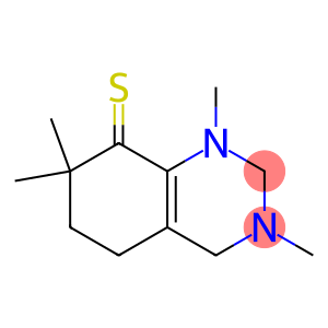 1-Methyl-3-methyl-7,7-dimethyl-1,2,3,4,5,6,7,8-octahydroquinazoline-8-thione