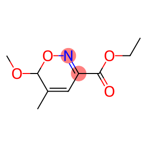 5-Methyl-6-methoxy-6H-1,2-oxazine-3-carboxylic acid ethyl ester